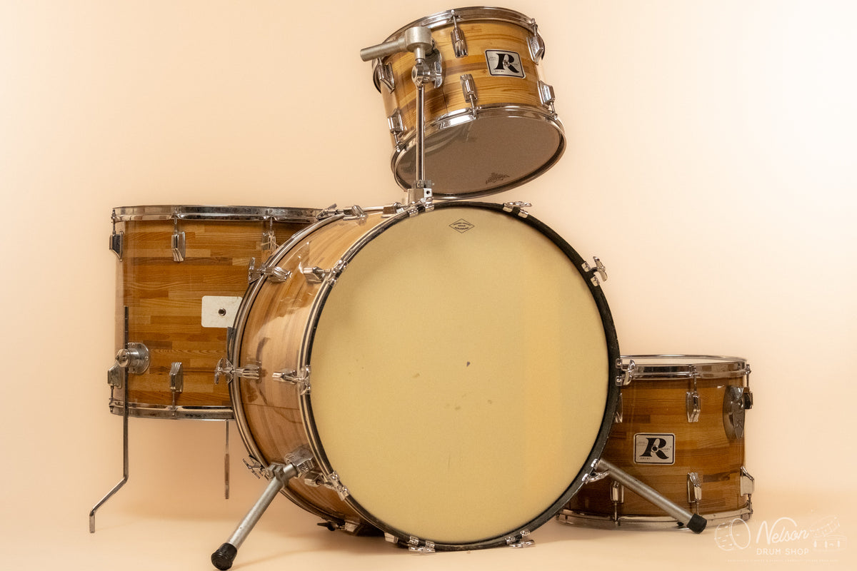 1970s Rogers ‘Big R’ in Butcher Block - 14x24, 9x13, 12x15, 16x18