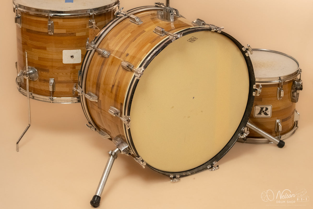1970s Rogers ‘Big R’ in Butcher Block - 14x24, 9x13, 12x15, 16x18