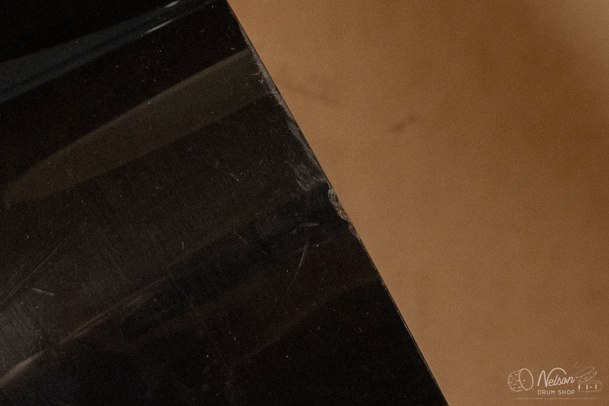 1970s Ludwig Vistalite in Black - 14x24, 16x18, 12x15, 10x14