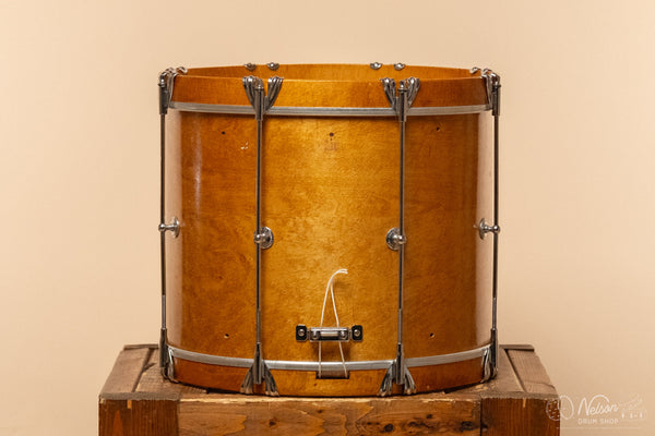 1970s Ludwig SIngle-Tension Parade Snare Drum refinished in Natural Maple - 12x15