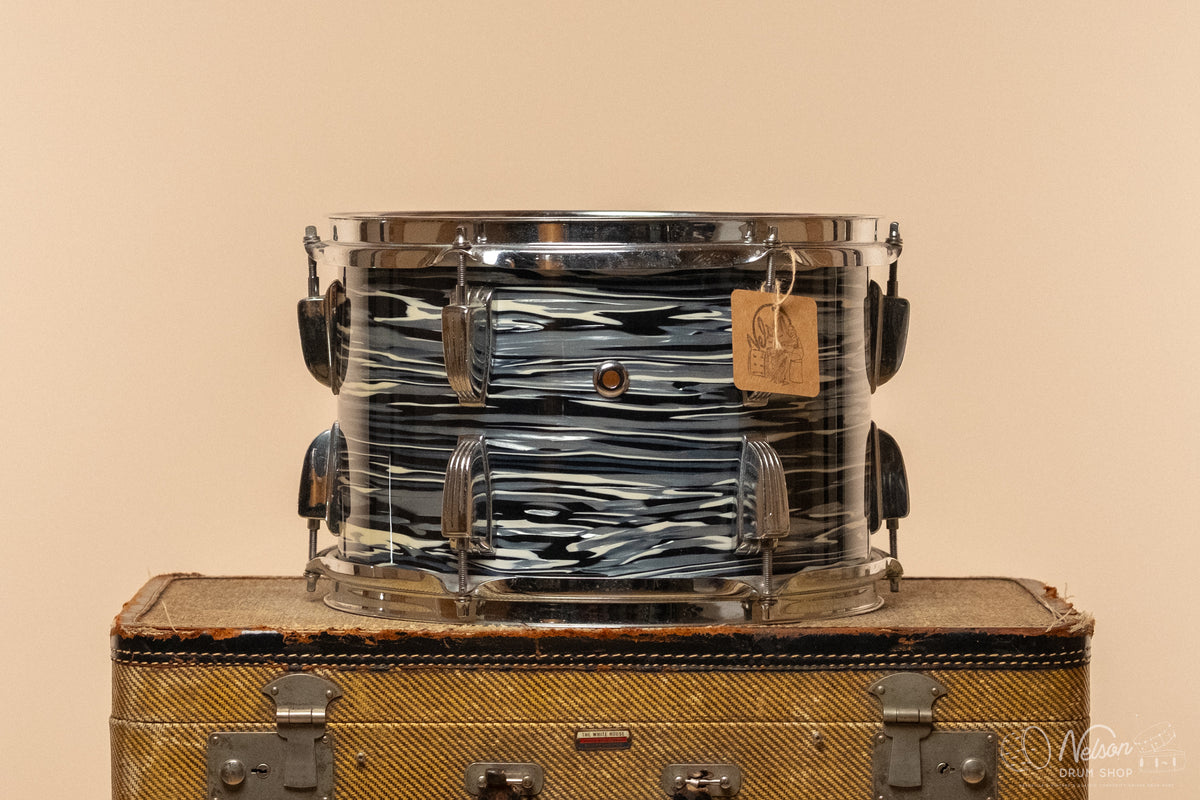 Used Ludwig 6-ply Rewrapped in Black Oyster - 8x12