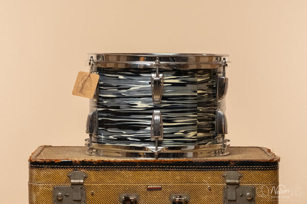 Used Ludwig 6-ply Rewrapped in Black Oyster - 8x12