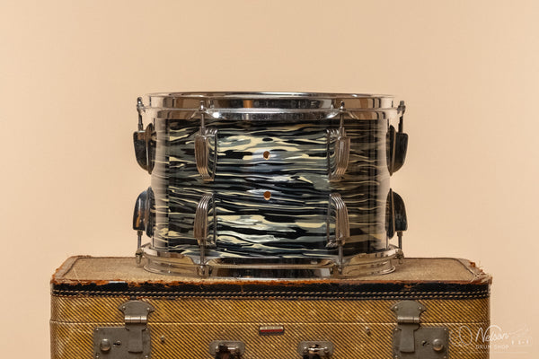 Used Ludwig 6-ply Rewrapped in Black Oyster - 8x12