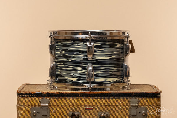 Used Ludwig 6-ply Rewrapped in Black Oyster - 8x12