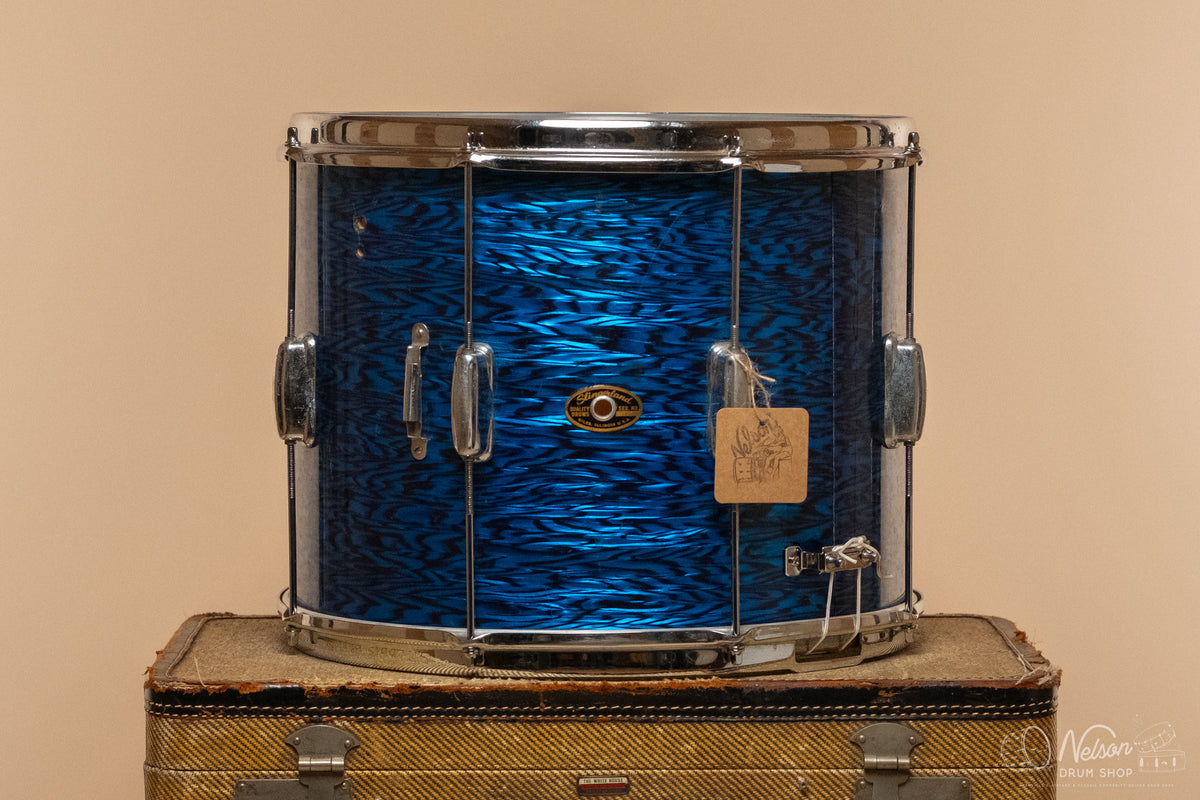 1960s Slingerland 'Parade King' in Blue Agate Pearl - 12x15