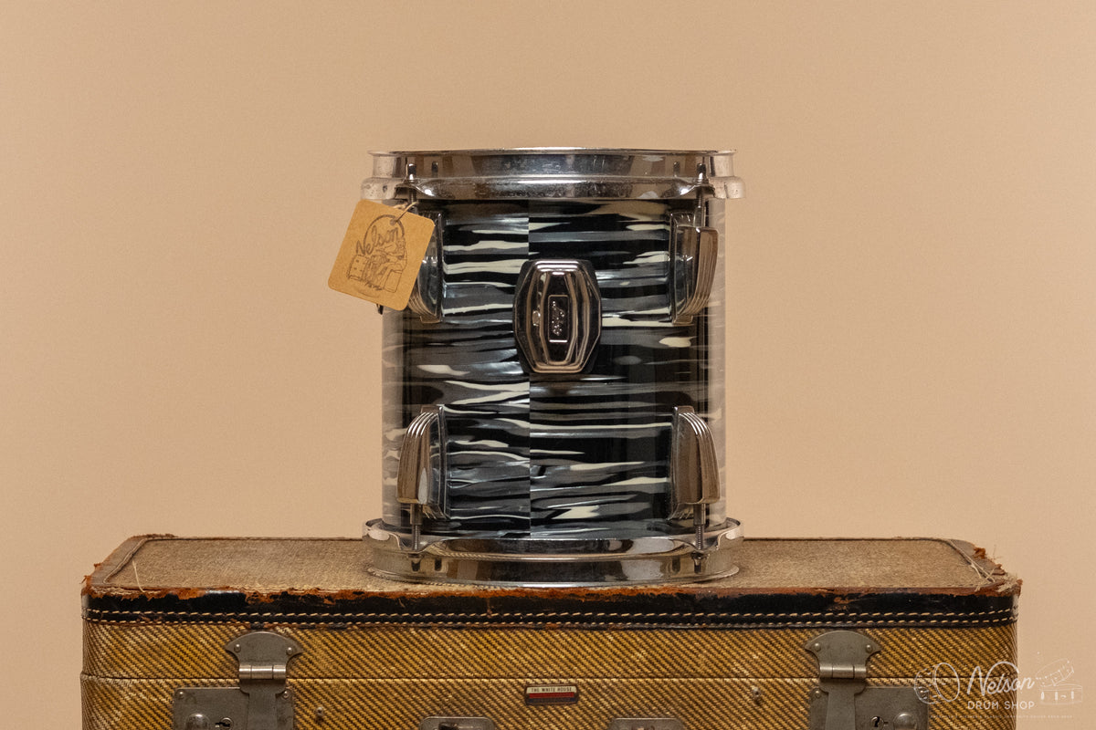 Used Ludwig Super Classic Rewrapped in Black Oyster - 9x8