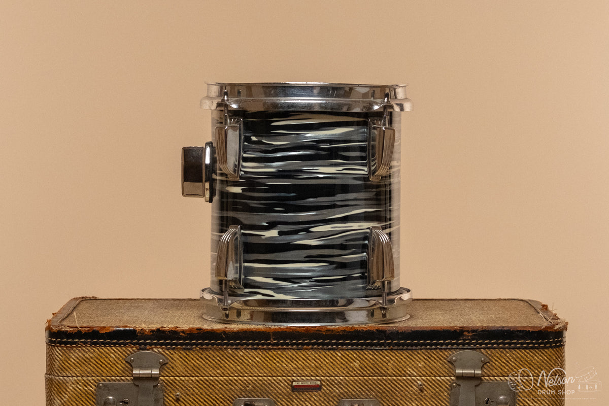 Used Ludwig Super Classic Rewrapped in Black Oyster - 9x8