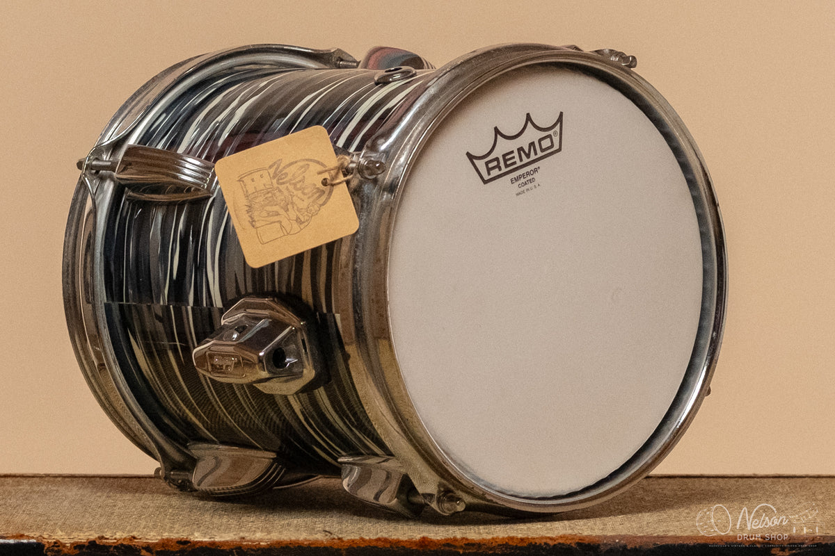 Used Ludwig Super Classic Rewrapped in Black Oyster - 9x8