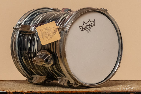Used Ludwig Super Classic Rewrapped in Black Oyster - 9x8