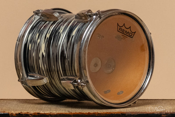 Used Ludwig Super Classic Rewrapped in Black Oyster - 9x8