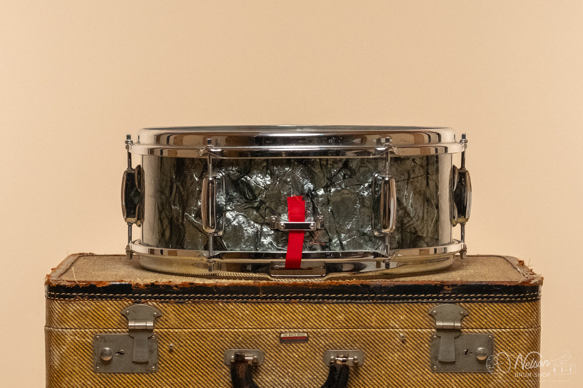 1960s Slingerland 'Deluxe Student Model' in Black Diamond Pearl - 5.5x14