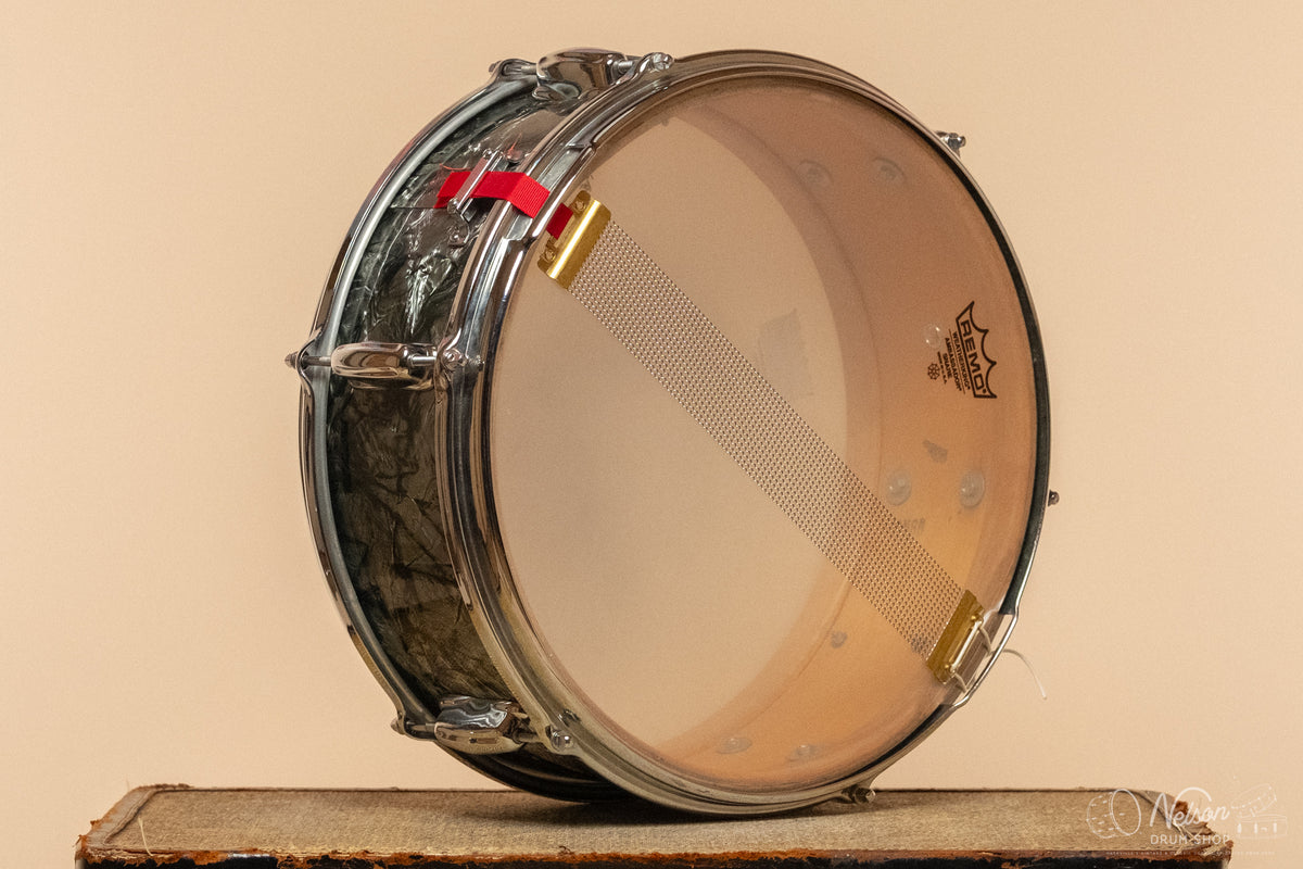 1960s Slingerland 'Deluxe Student Model' in Black Diamond Pearl - 5.5x14