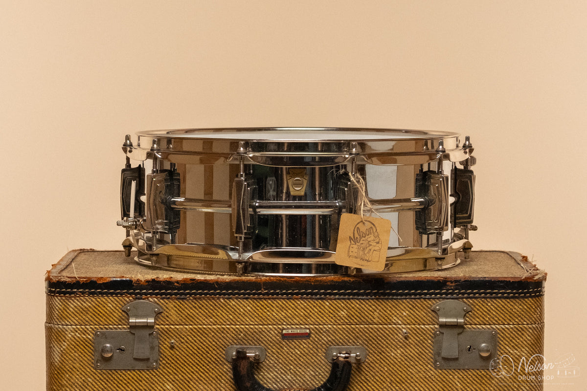 Used Ludwig "Super Ludwig" COB with Nickel Hoops and Lugs - 5x14"