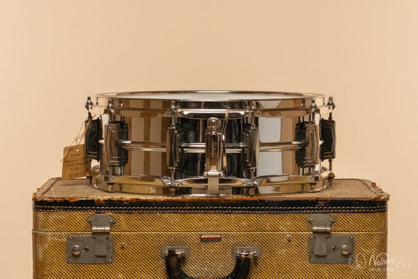 Used Ludwig "Super Ludwig" COB with Nickel Hoops and Lugs - 5x14"