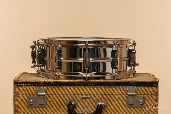 Used Ludwig "Super Ludwig" COB with Nickel Hoops and Lugs - 5x14"
