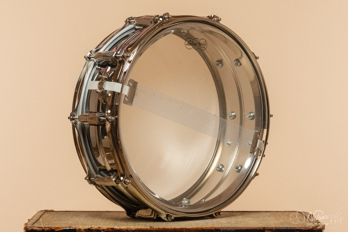 Used Ludwig "Super Ludwig" COB with Nickel Hoops and Lugs - 5x14"