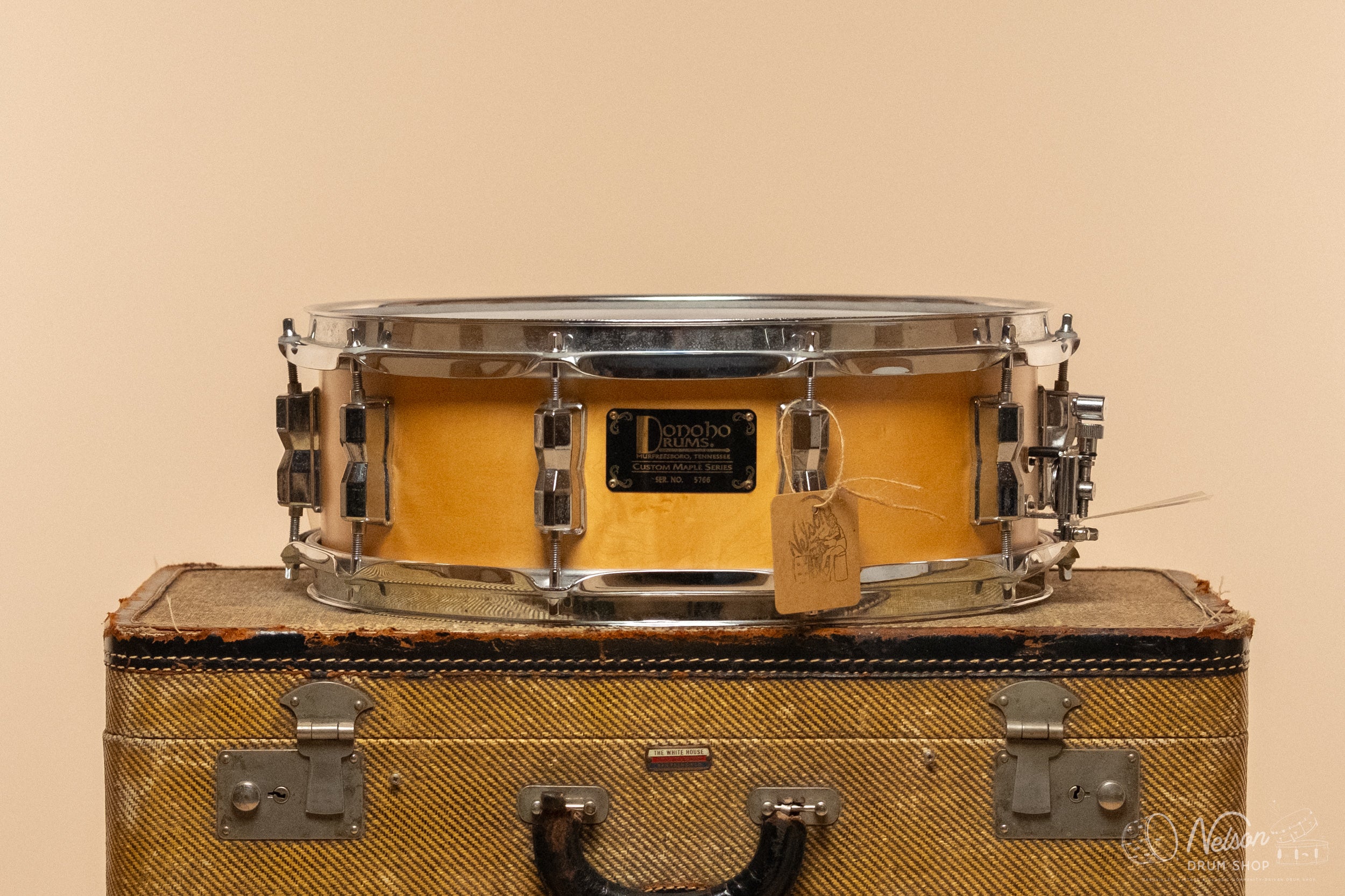 vintage an・an no.25 Used 2002 Donoho Maple Custom in Natural Satin - 5x14 – Nelson