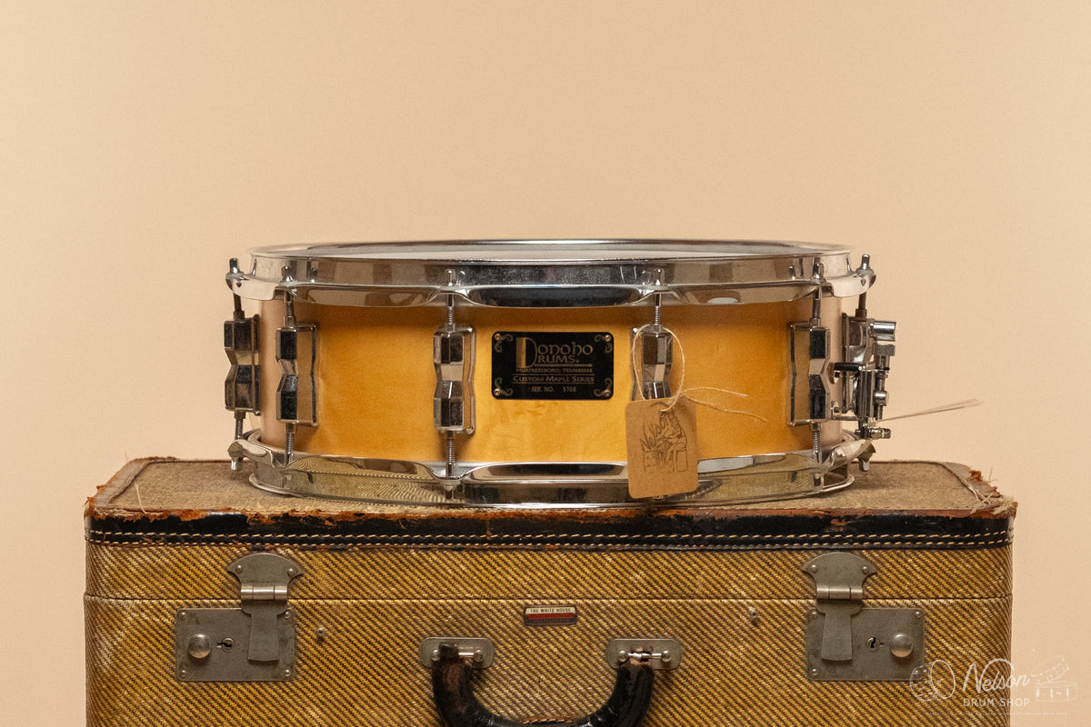 Used 2002 Donoho Maple Custom in Natural Satin - 5x14