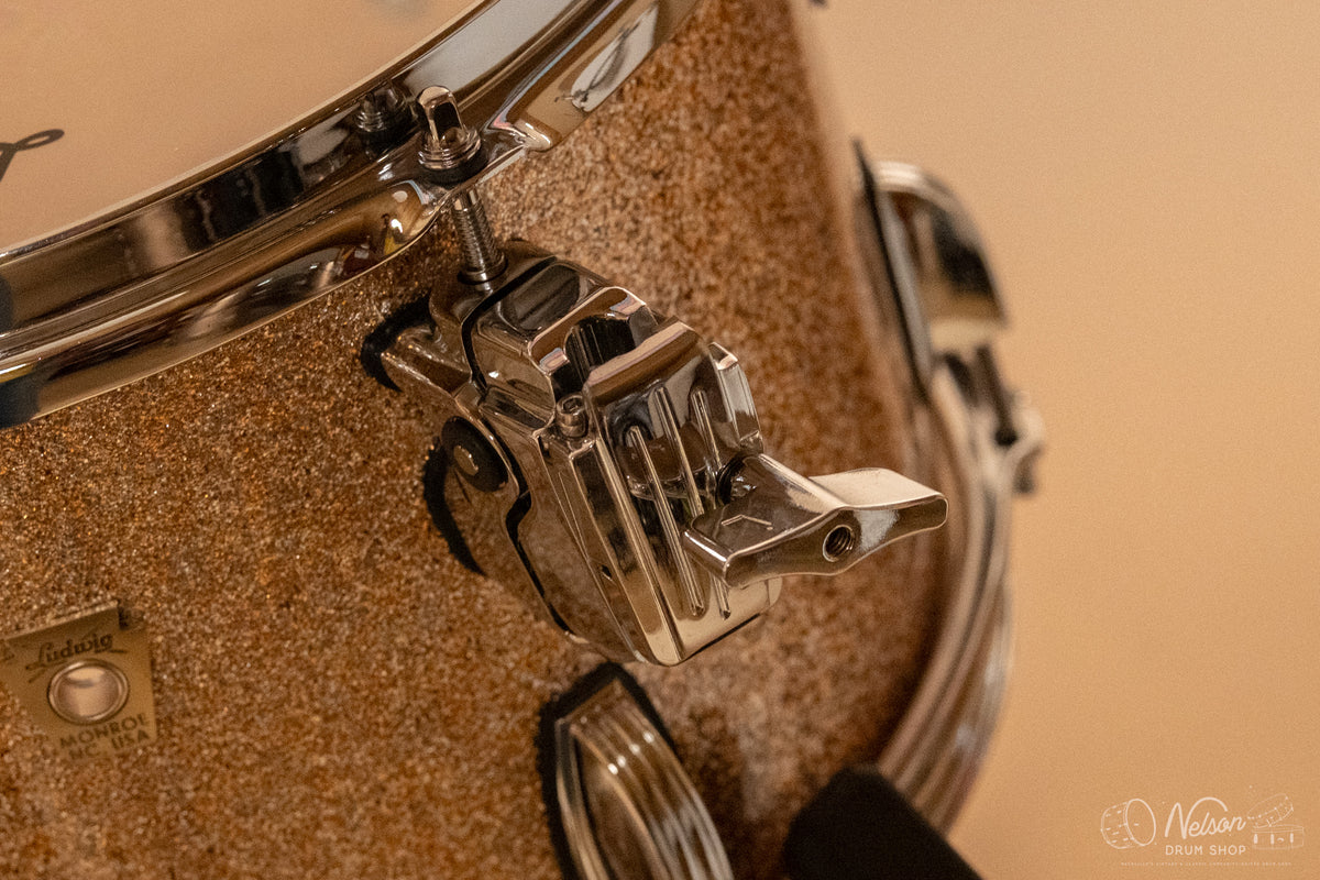 Ludwig Classic Maple 'Downbeat' in Champagne Sparkle - 14x20, 14x14, 8x12