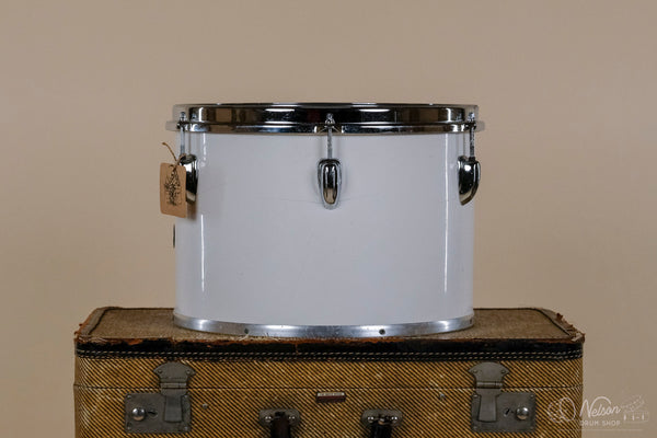 1970s Slingerland 3 ply Concert Tom in White - 9x13
