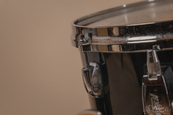 1980s Gretsch 'Progressive Jazz' in Black Nitron - 14x20, 14x14, 8x12