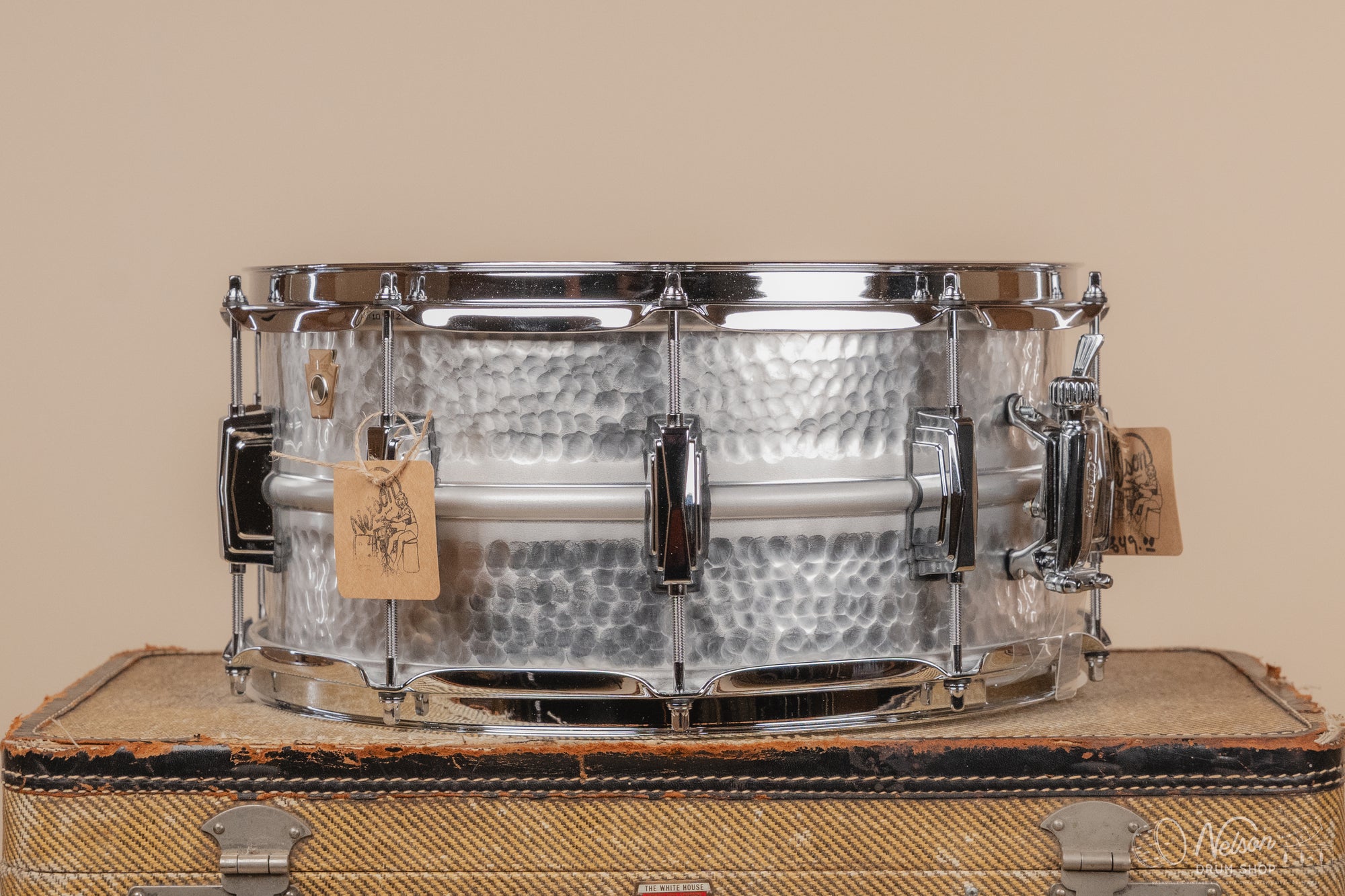 Ludwig LA405K Hammered Acrophonic Special Edition Snare - 6.5x14
