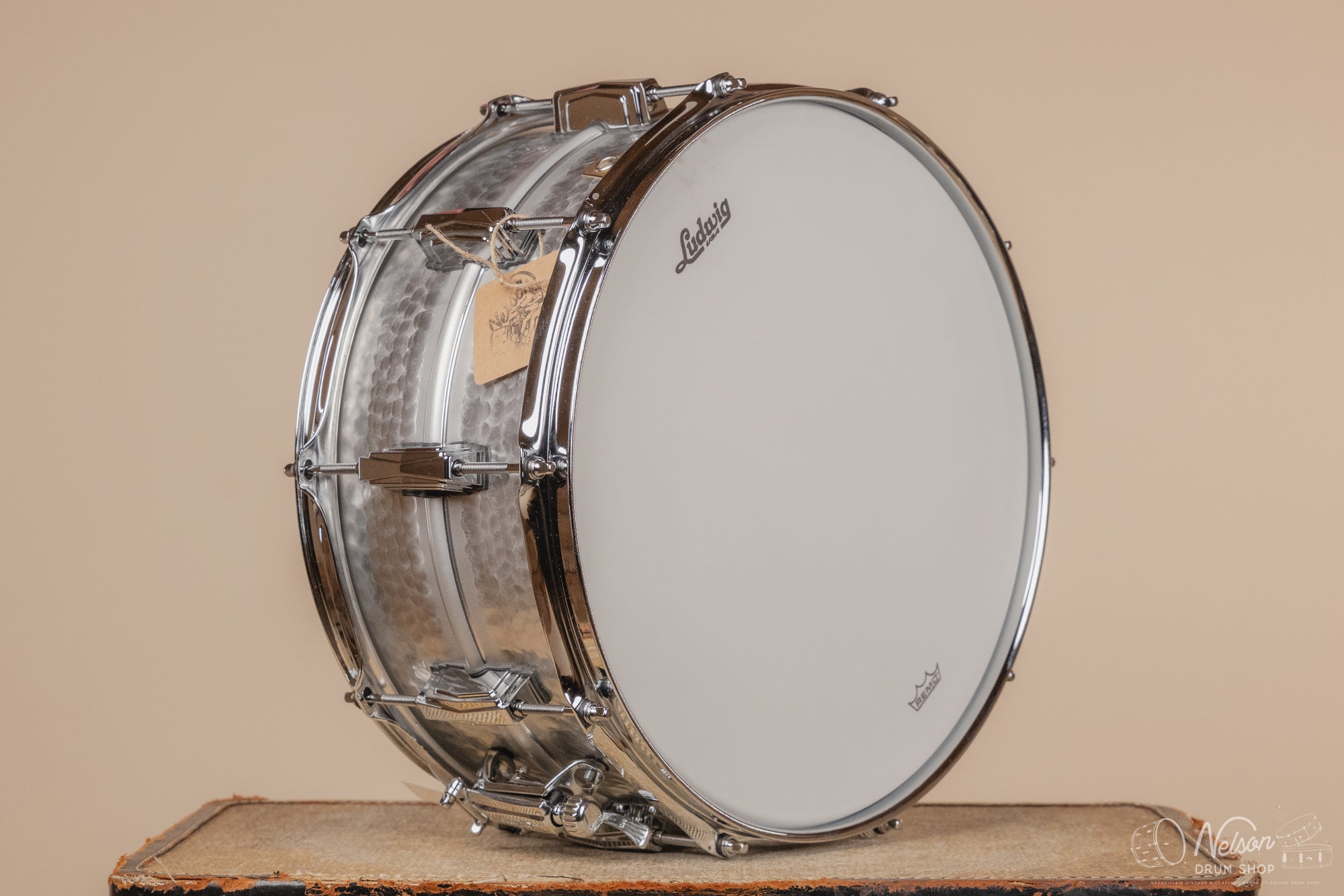 Ludwig LA405K Hammered Acrophonic Special Edition Snare - 6.5x14