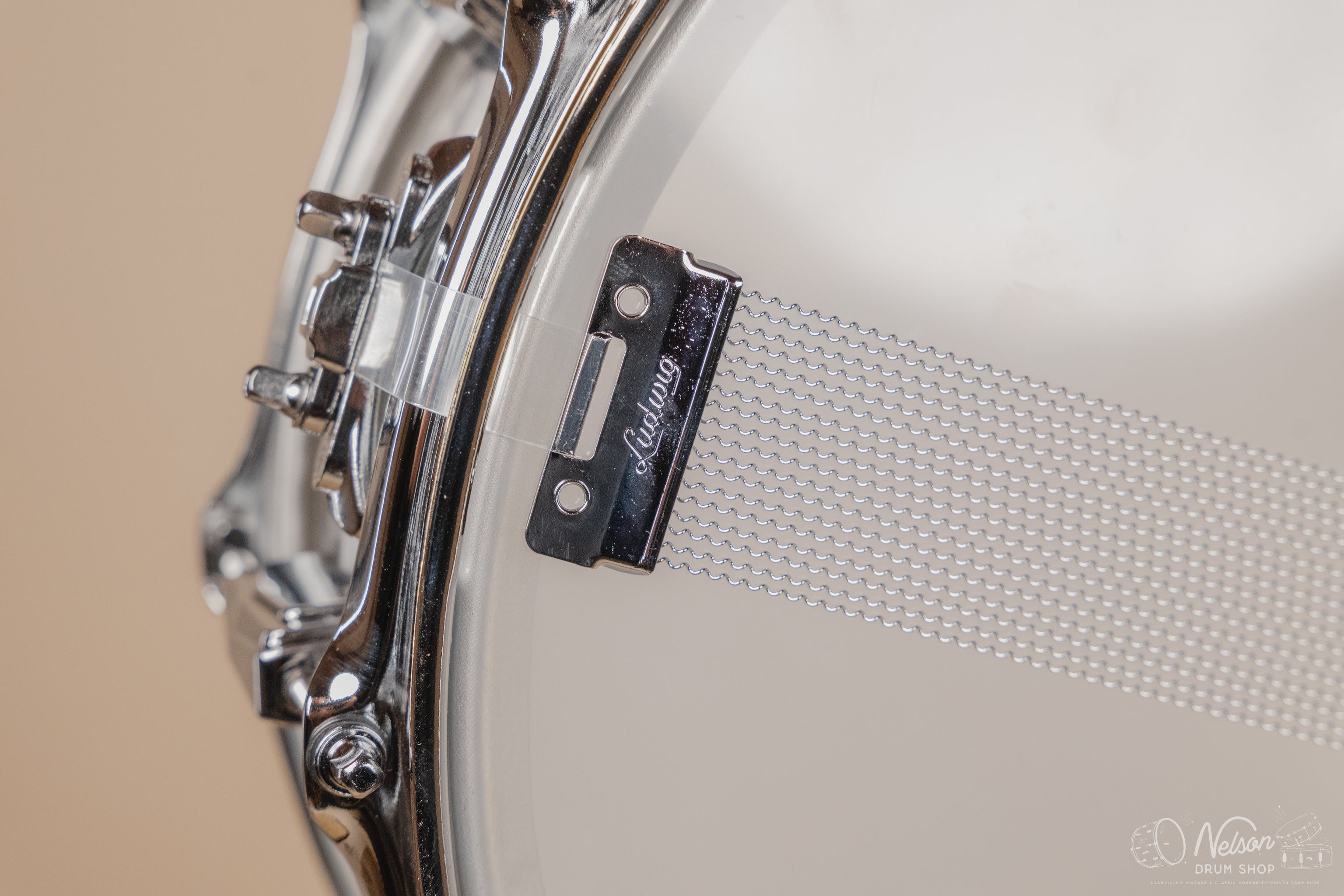 Ludwig LA405K Hammered Acrophonic Special Edition Snare - 6.5x14
