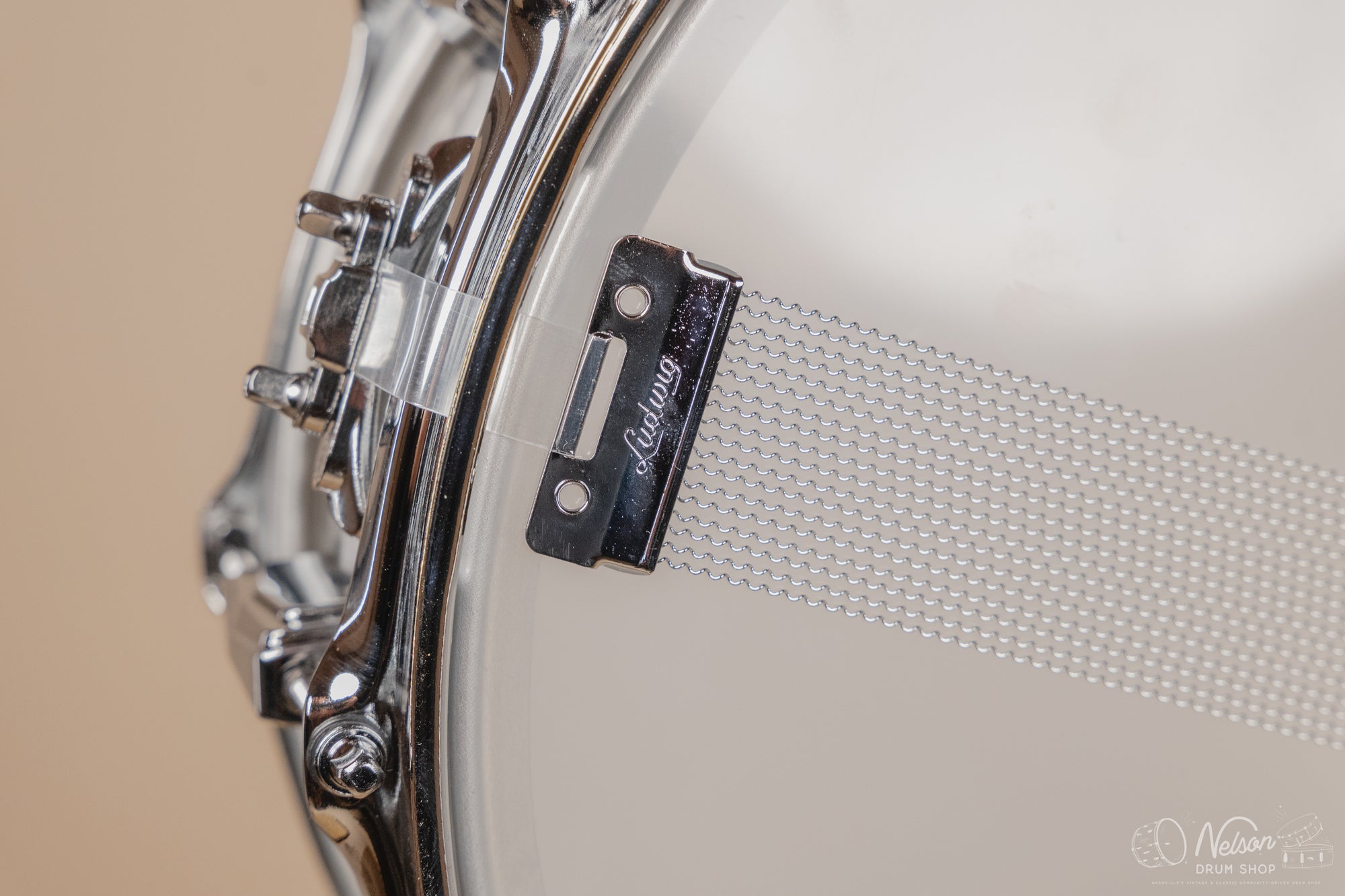 Ludwig LA405K Hammered Acrophonic Special Edition Snare - 6.5x14
