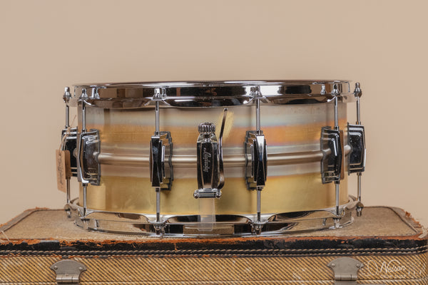 Ludwig LB464R 'Brass-Phonic' Raw - 6.5x14