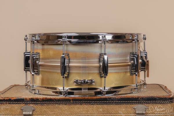Ludwig LB464R 'Brass-Phonic' Raw - 6.5x14