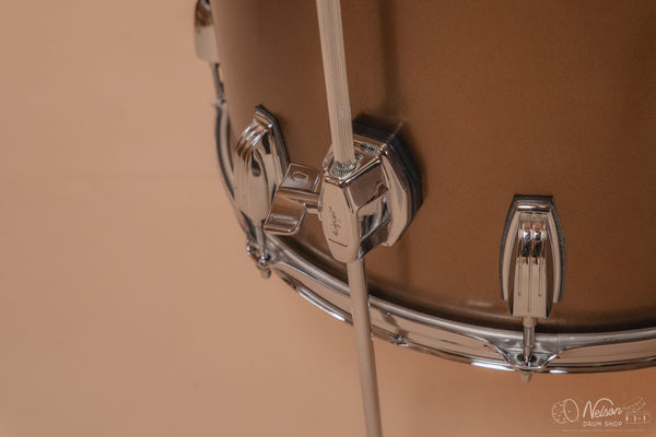 Ludwig Legacy Maple 'Fab' Outfit in Bronze Mist - 14x22, 16x16, 9x13