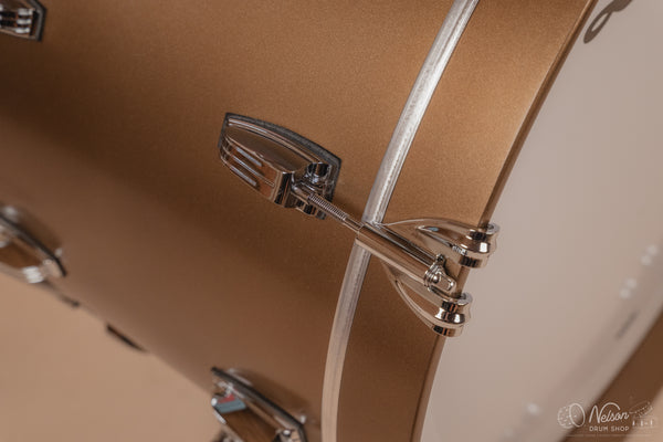 Ludwig Legacy Maple 'Fab' Outfit in Bronze Mist - 14x22, 16x16, 9x13