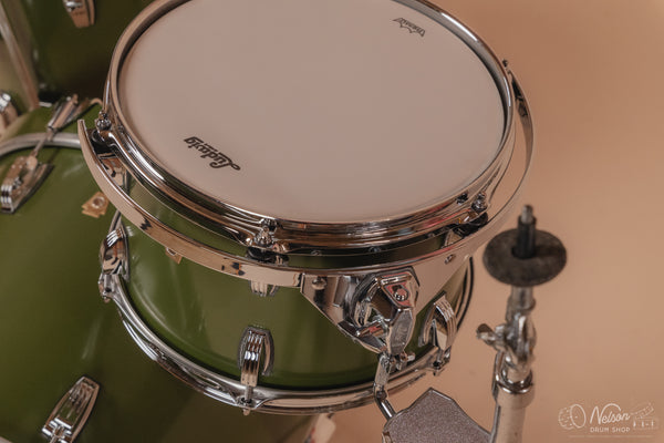 Ludwig Legacy Maple 'Jazzette' Outfit in Heritage Green - 14x18, 14x14, 8x12