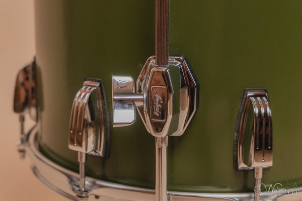 Ludwig Legacy Maple 'Jazzette' Outfit in Heritage Green - 14x18, 14x14, 8x12