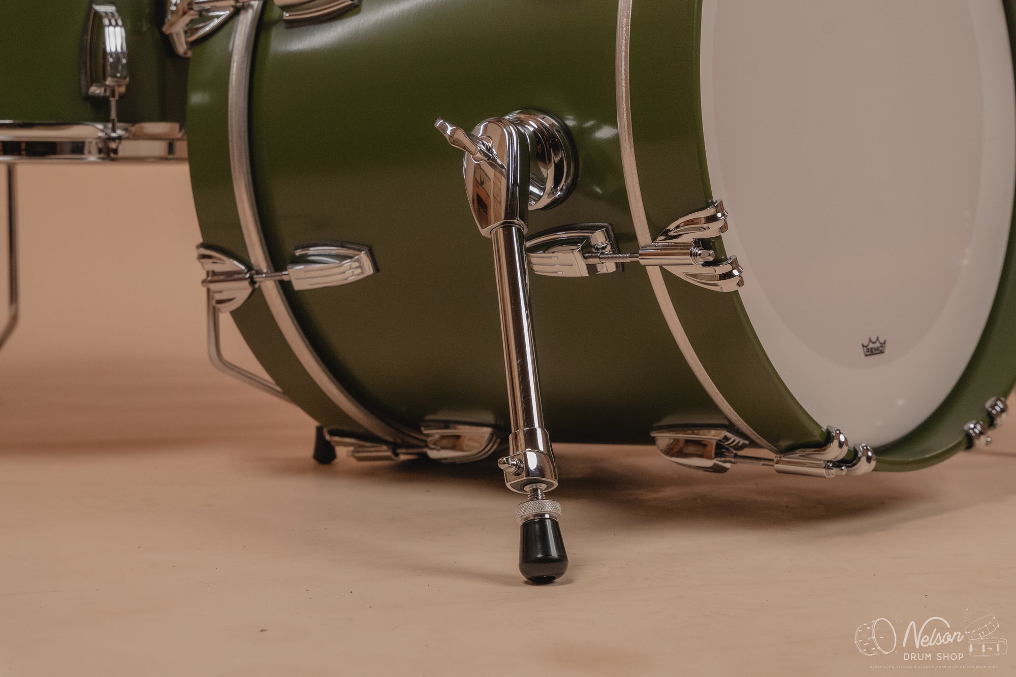 Ludwig Legacy Maple 'Jazzette' Outfit in Heritage Green - 14x18, 14x14, 8x12