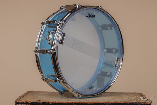 Ludwig Vistalite Reissue in Blue - 5x14