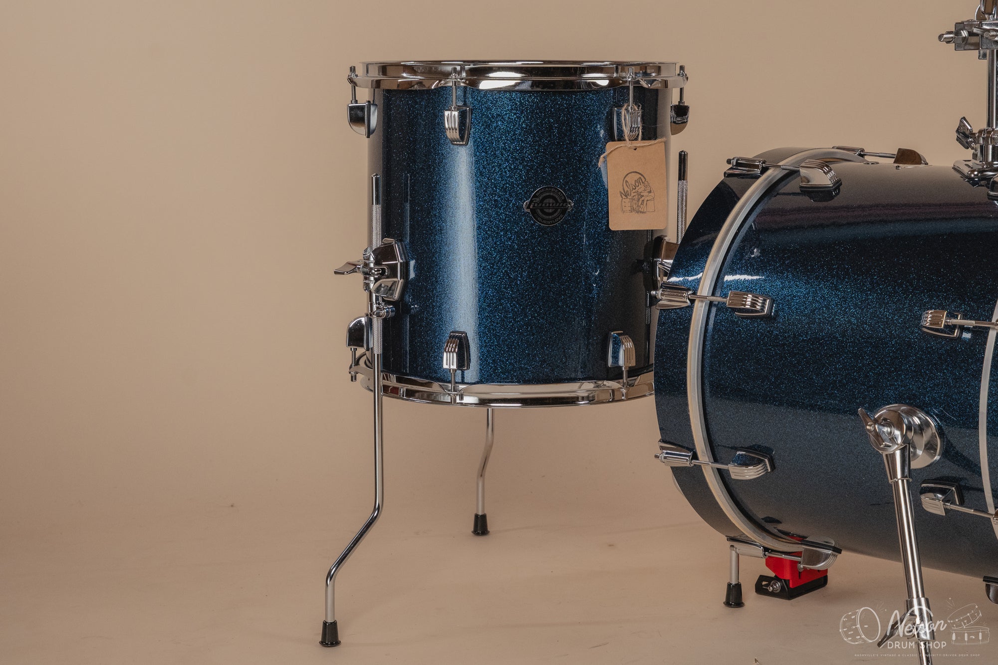 Ludwig 'Breakbeats' by Questlove in Deep Blue Sparkle - 14x16, 13x13, 7x10, 5x14sn