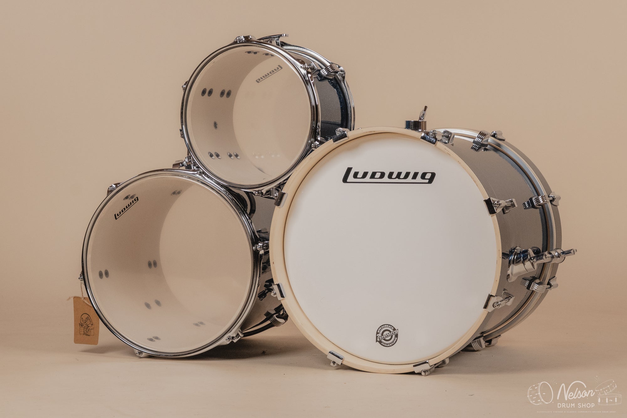 Ludwig 'Breakbeats' by Questlove in Deep Blue Sparkle - 14x16, 13x13, 7x10, 5x14sn