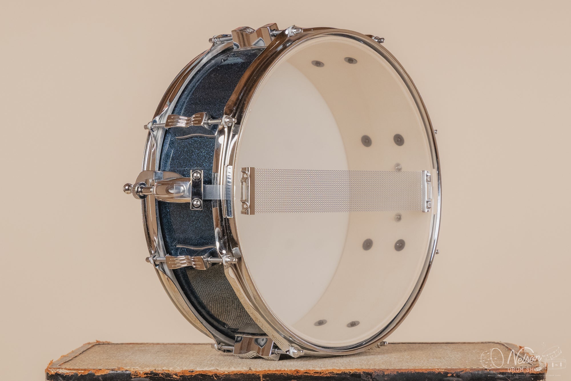 Ludwig 'Breakbeats' by Questlove in Deep Blue Sparkle - 14x16, 13x13, 7x10, 5x14sn