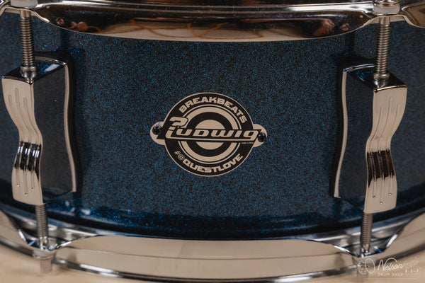 Ludwig 'Breakbeats' by Questlove in Deep Blue Sparkle - 14x16, 13x13, 7x10, 5x14sn