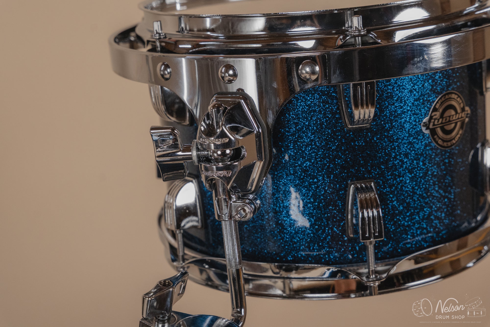 Ludwig 'Breakbeats' by Questlove in Deep Blue Sparkle - 14x16, 13x13, 7x10, 5x14sn