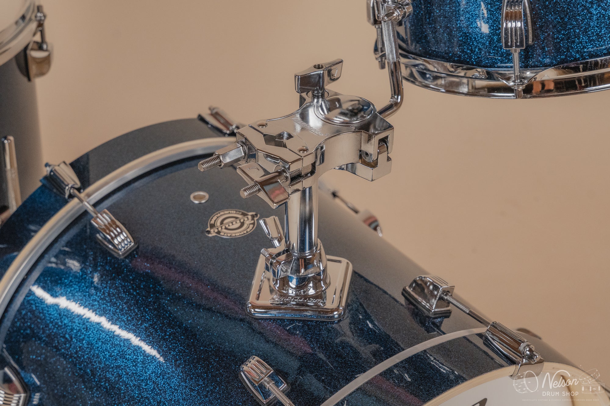 Ludwig 'Breakbeats' by Questlove in Deep Blue Sparkle - 14x16, 13x13, 7x10, 5x14sn