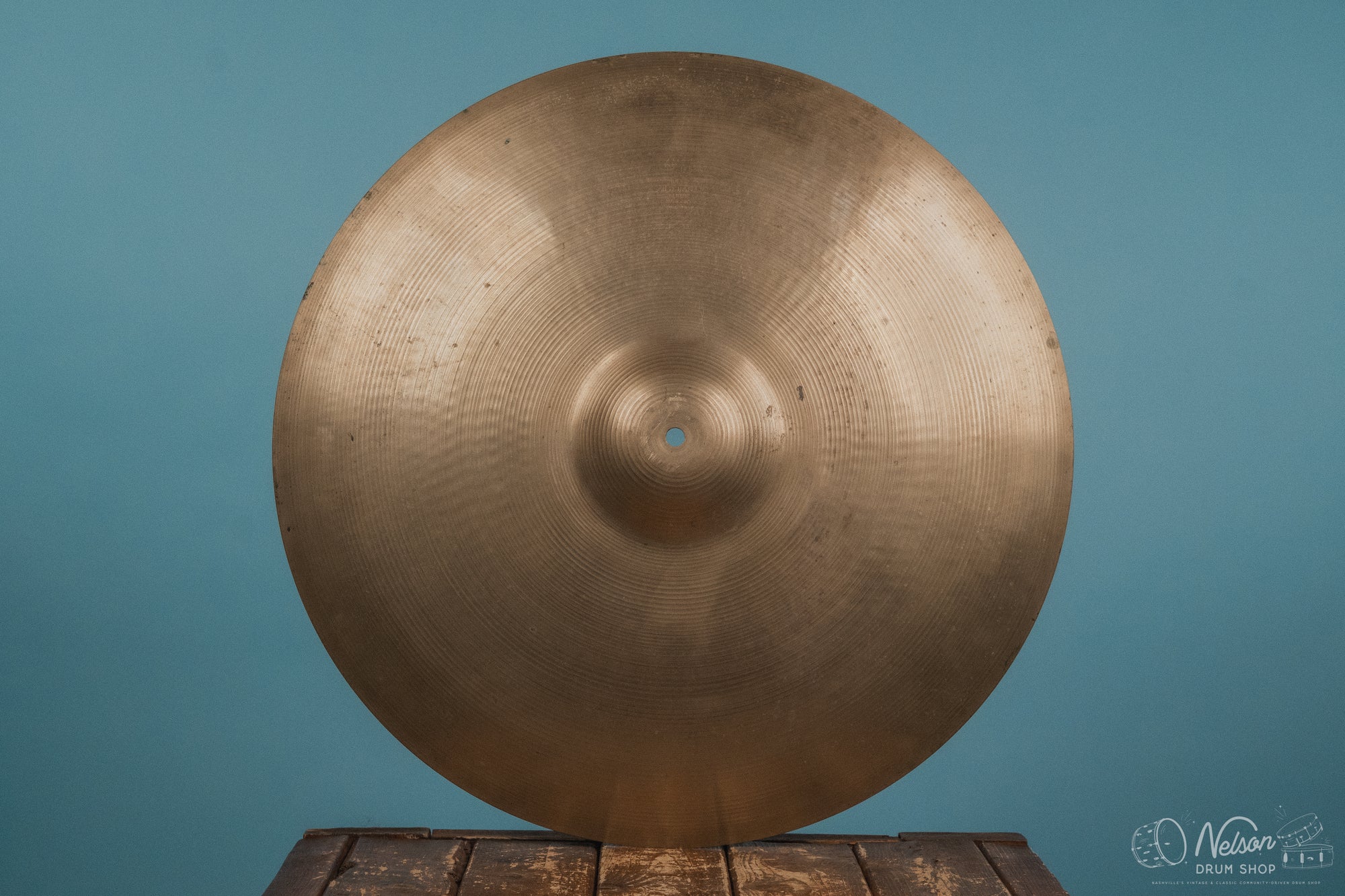 Mid 1950s Zildjian Large Stamp Ride - 22"