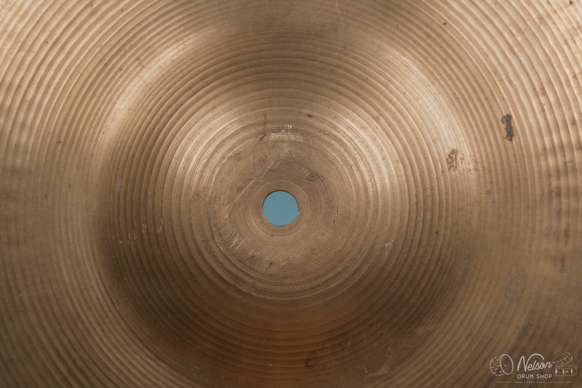 Mid 1950s Zildjian Large Stamp Ride - 22"