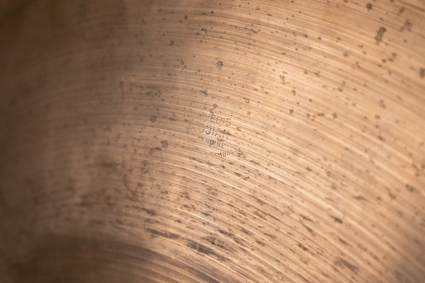1960s Zildjian A 'Eliminator' Ride - 28"