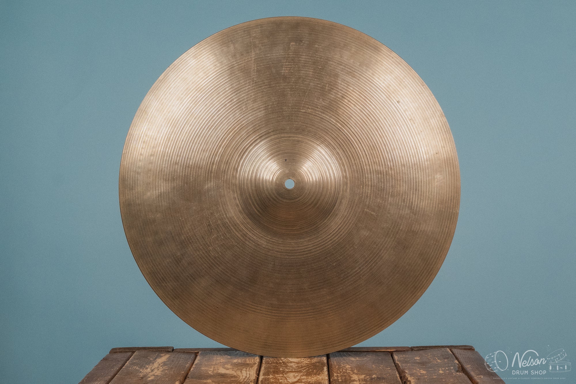 Used 70's A Zildjian Hand Crash Cymbal - 18"