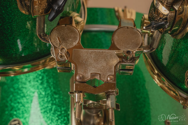 Used 1997 DW Collector's Series Maple in Green Sparkle - 18x22, 14x16, 10x12, 9x10