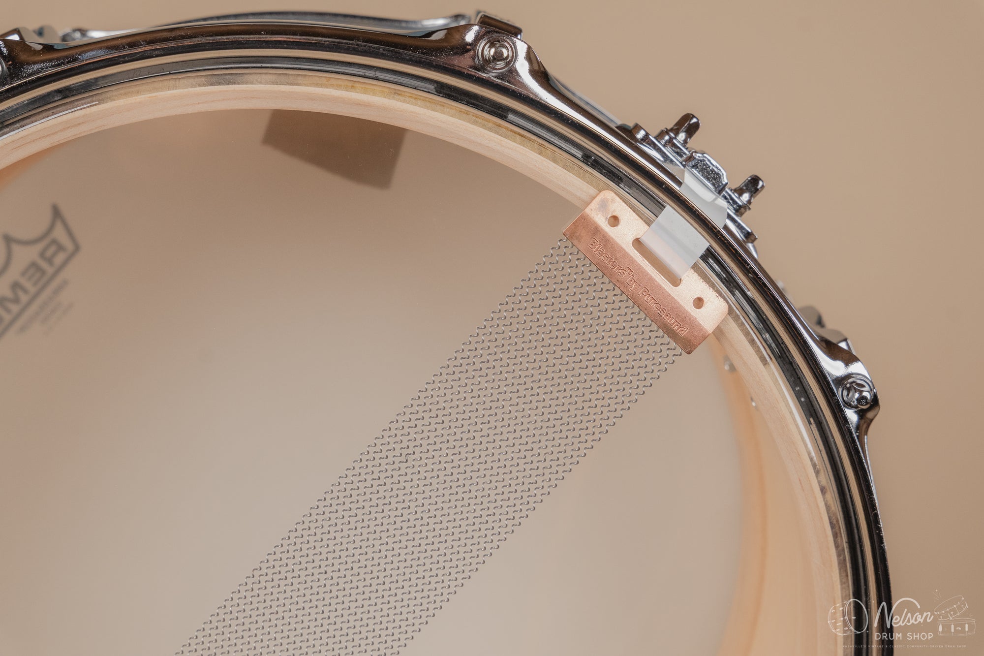 Used Ludwig Legacy Maple in Aqua Burst Lacquer - 5x14