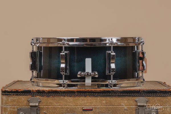 Used Ludwig Legacy Maple in Aqua Burst Lacquer - 5x14